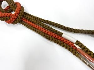 未使用品　正絹　手組帯締め